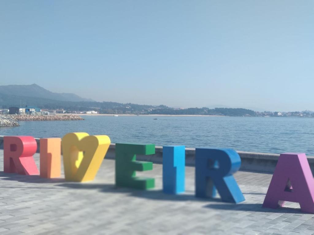 Apartamento Con Vistas Al Mar Y Playa Enfrente Ribeira Exterior photo